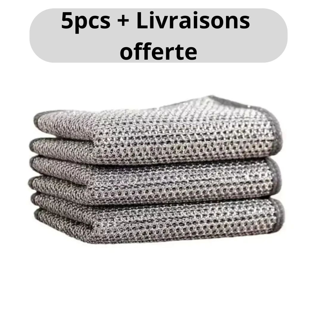 DuraWipe - Solide et sans rayures (Pack 5pcs)