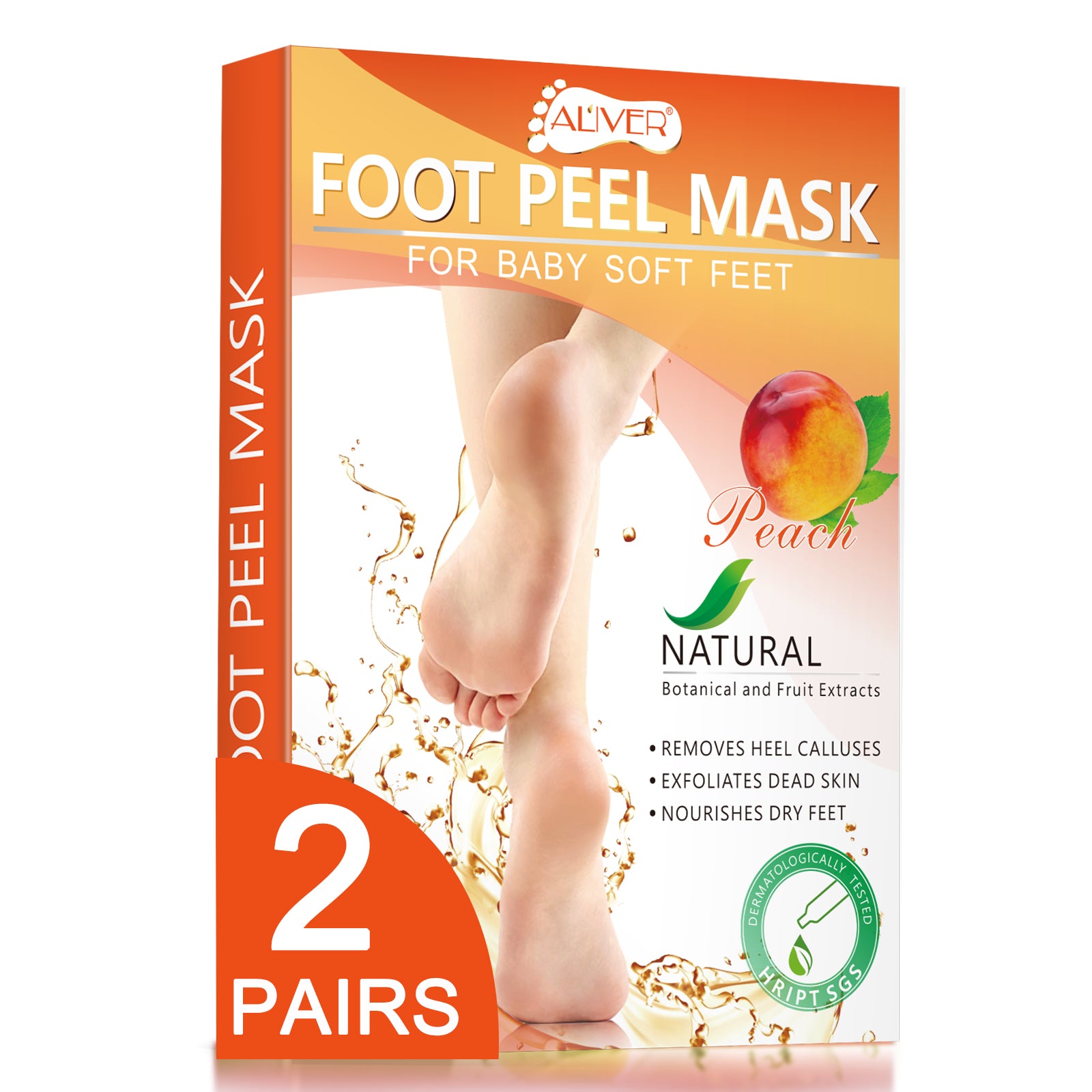 Masque exfoliant pour les pieds