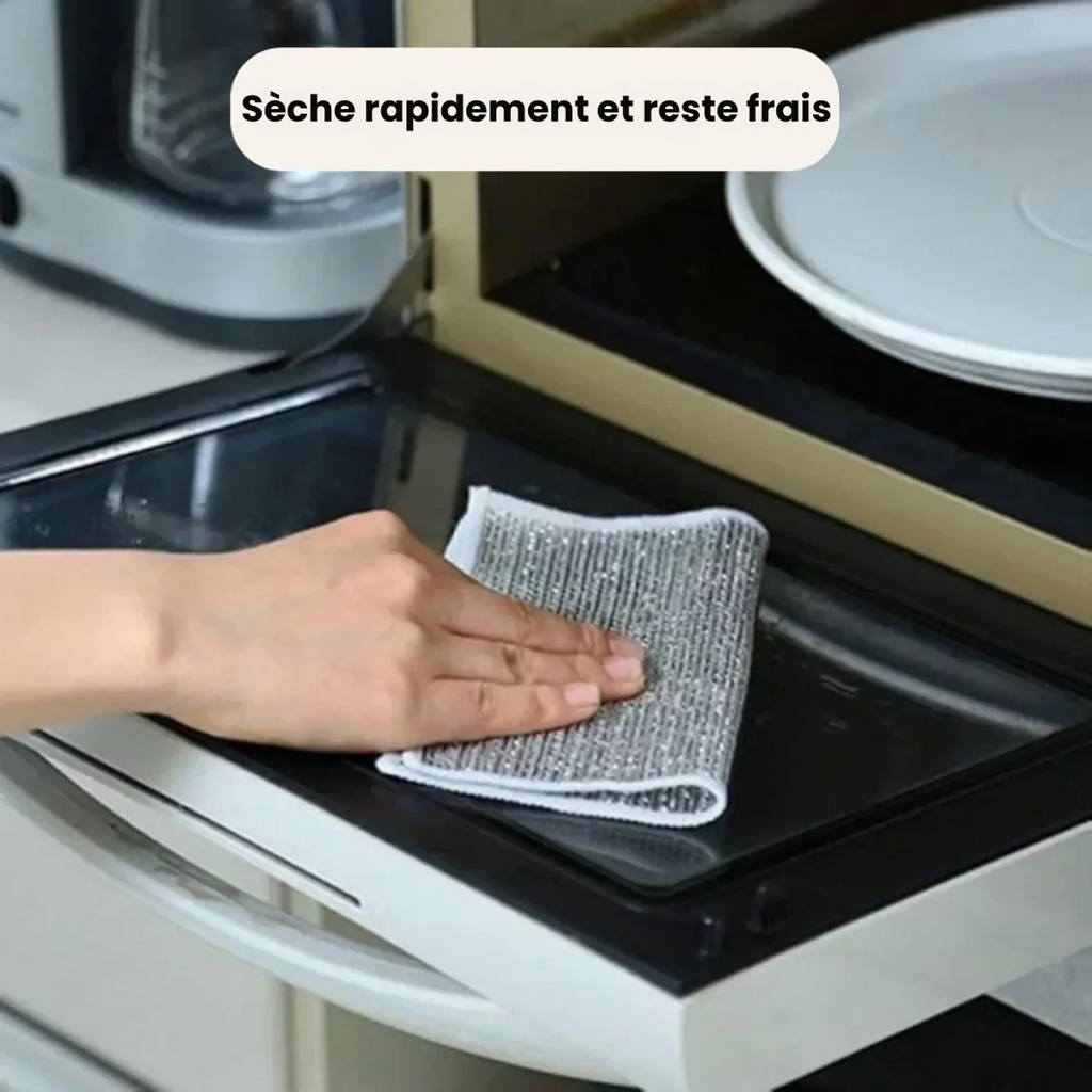 DuraWipe - Solide et sans rayures (Pack 5pcs)