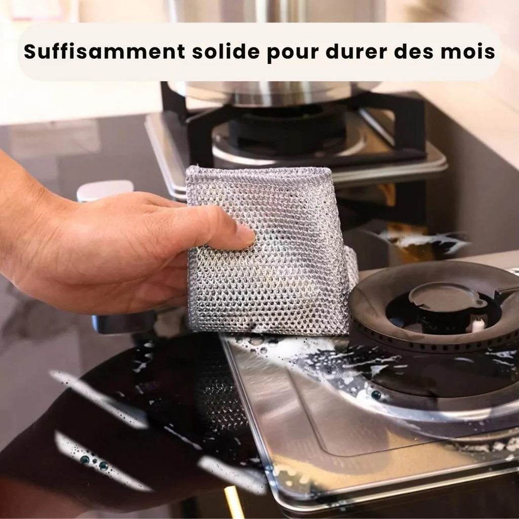 DuraWipe - Solide et sans rayures (Pack 5pcs)