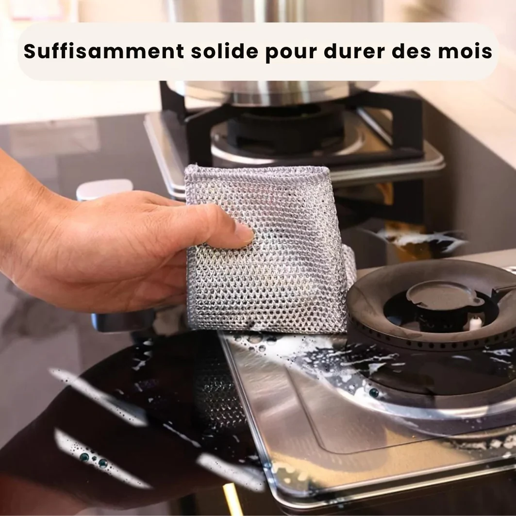 DuraWipe - Solide et sans rayures (Pack 5pcs)