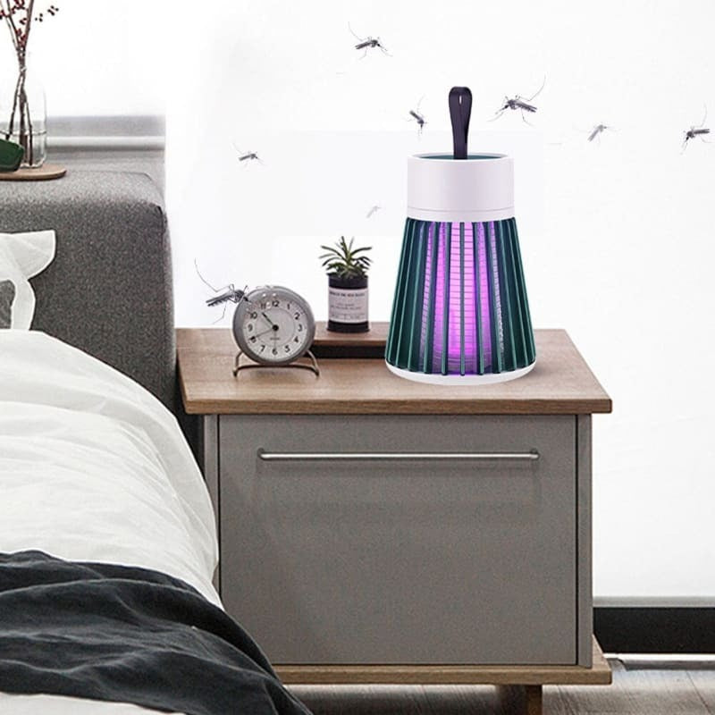 Lampe Anti-Moustique Photocatalytique UV Rechargeable USB