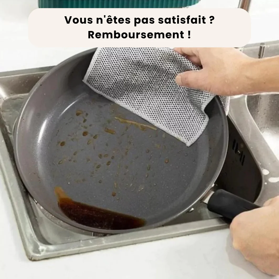 DuraWipe - Solide et sans rayures (Pack 5pcs)