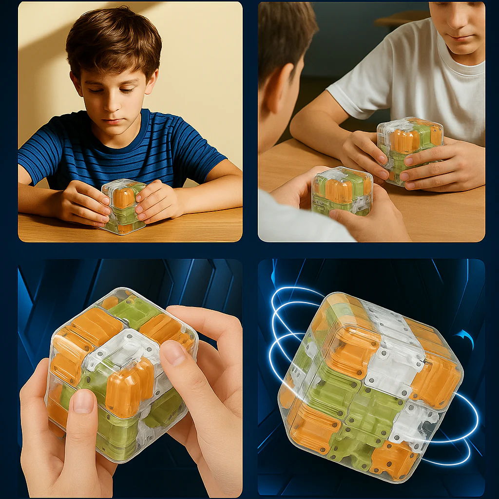 Le cube labyrinthe 3D - qui transforme la logique en plaisir™