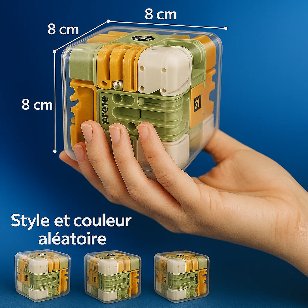 Le cube labyrinthe 3D - qui transforme la logique en plaisir™