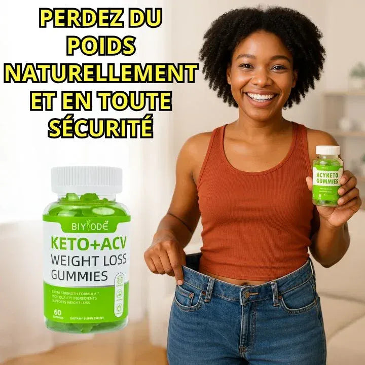 KETO ACV Gummies – Activez la combustion des graisses, naturellement